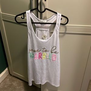 Soon to be married tank top